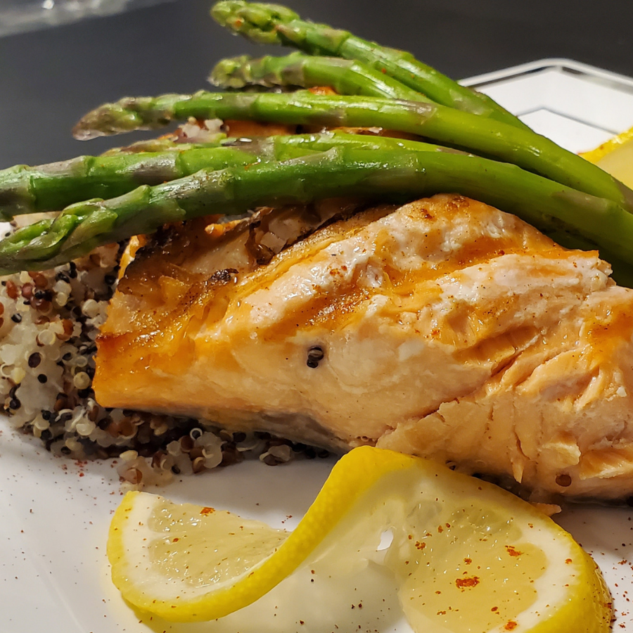 Grilled Salmon Meal