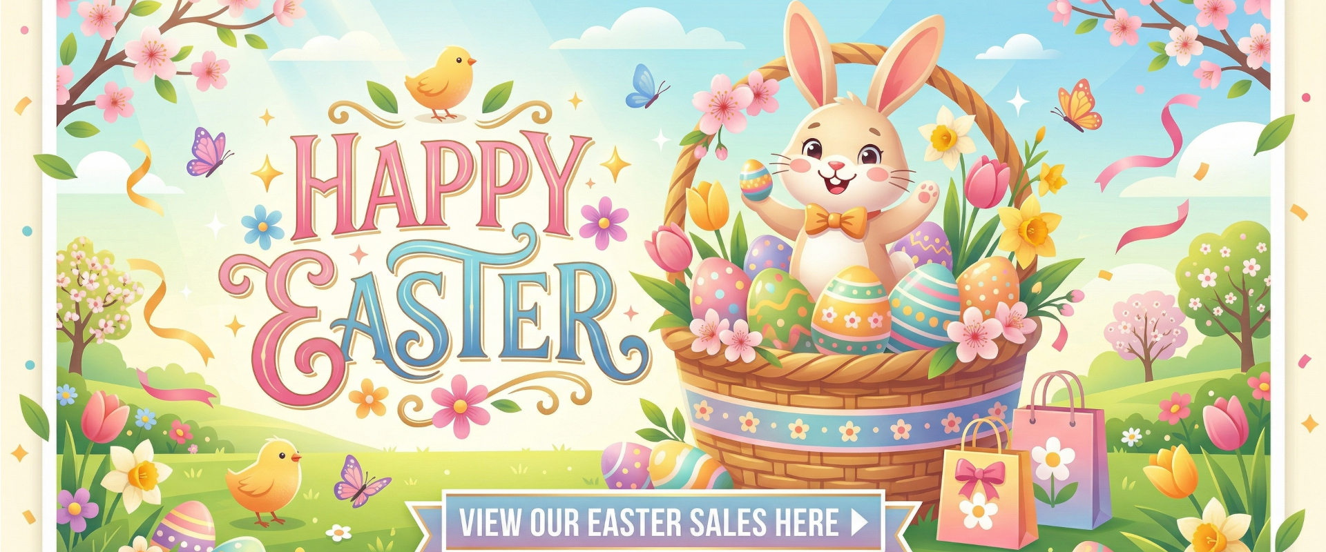 Happy Easter view our easter sales here
